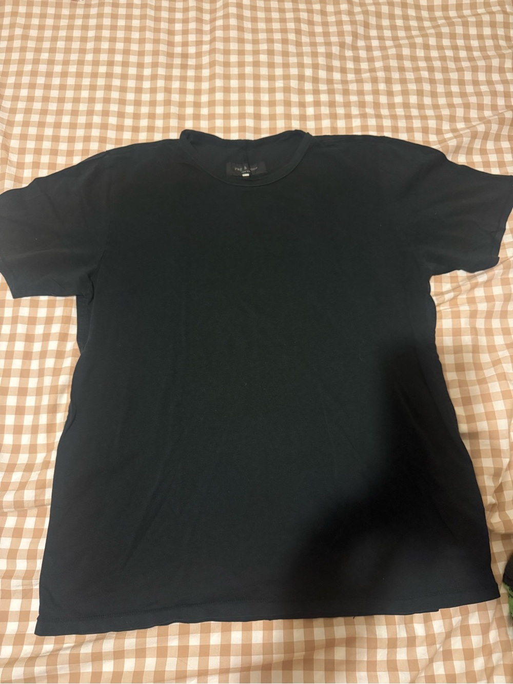 Men’s black rag and bone tshirt size XL